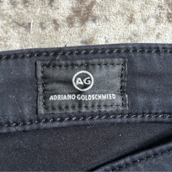 Adriano Goldschmied The Legging Ankle Black Super Skinny Ankle Jeans Size 25 - Picture 8 of 9